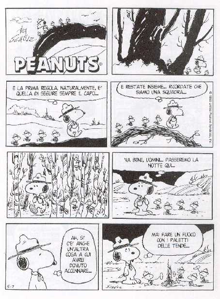fumetti peanuts - snoopy