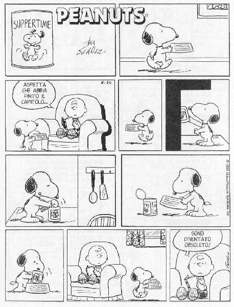 fumetti peanuts - snoopy