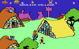 Asterix  screensoh giochi per emulatore c64