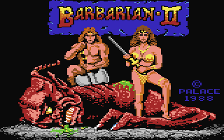 Barbarian 2  commodere 64 rom