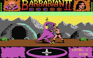Barbarian 2  screensoh giochi per emulatore c64