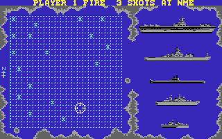 Battle Ships  screensoh giochi per emulatore c64