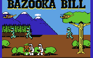 Bazooka Bill  screensoh giochi per emulatore c64