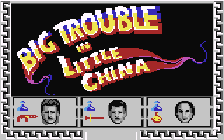 Big Trouble in Little China  c64