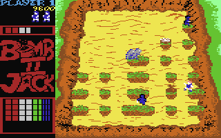 Bomb Jack 2  screensoh giochi per emulatore c64