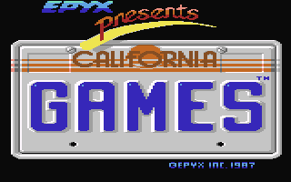 California Games  commodere 64 rom