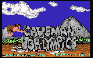 Caveman Ugh-Lympics  c64