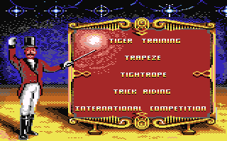 Circus Games  screensoh giochi per emulatore c64