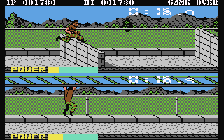 Combat School  screensoh giochi per emulatore c64