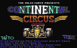 Continental Circus  commodere 64 rom