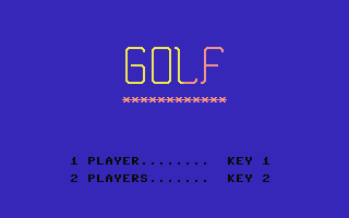 Crazy Golf  c64