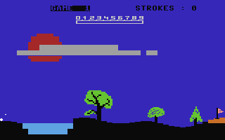 Crazy Golf  screensoh giochi per emulatore c64
