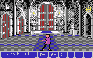 Dark Castle  screensoh giochi per emulatore c64