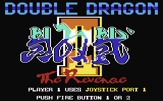 Double Dragon 2  commodere 64 rom