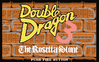 Double Dragon 3  c64