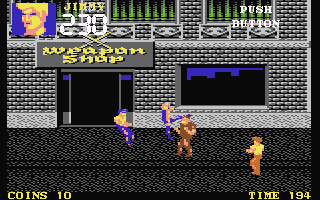 Double Dragon 3  screensoh giochi per emulatore c64