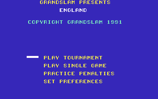 England Championship Special  c64