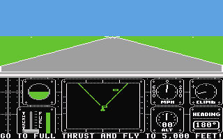 F-14 Tomcat  screensoh giochi per emulatore c64