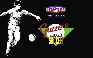 Gazza's Super Soccer  c64