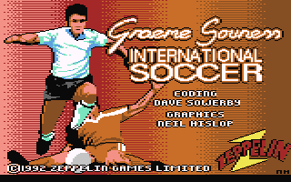 Graeme Souness International Soccer  commodere 64 rom