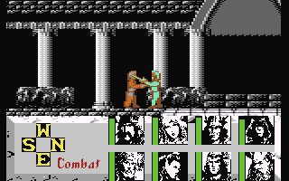 Heroes of the Lance  screensoh giochi per emulatore c64