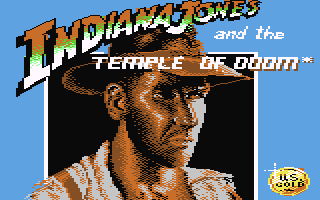Indiana Jones and the Temple of Doom  c64