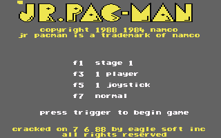 Jr Pac-Man  c64