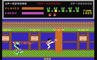 Kung-Fu Master  screensoh giochi per emulatore c64
