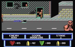 L.A. Police Department  screensoh giochi per emulatore c64
