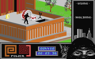 The Last Ninja 2  screensoh giochi per emulatore c64