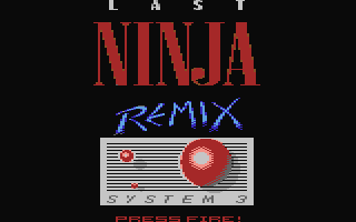 The Last Ninja Remix  commodere 64 rom