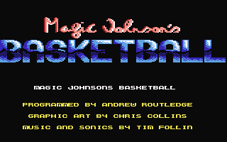 Magic Johnson's Basketball  commodere 64 rom