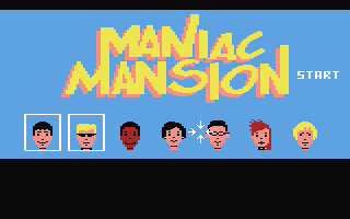Maniac Mansion  commodere 64 rom