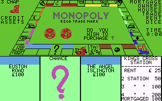Monopoly  screensoh giochi per emulatore c64