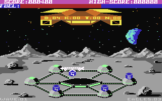 Moon Crises 1999  screensoh giochi per emulatore c64