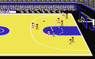 NBA Basketball  screensoh giochi per emulatore c64