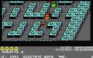 Ninja Pac Man  screensoh giochi per emulatore c64
