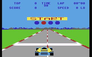 Pole Position  screensoh giochi per emulatore c64