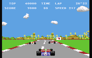 Pole Position 2  screensoh giochi per emulatore c64