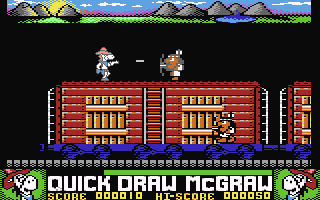 Quick Draw McGraw  screensoh giochi per emulatore c64