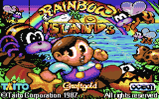 Rainbow Islands  c64