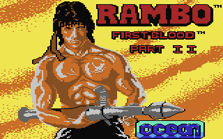 Rambo: First Blood Part 2  c64