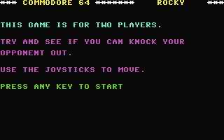 Rocky  c64
