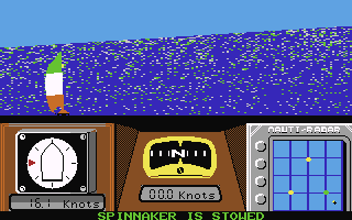 Sailing  screensoh giochi per emulatore c64