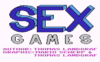 Sex Games  commodere 64 rom