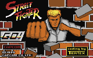 Street Fighter  commodere 64 rom