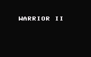 Warrior 2  commodere 64 rom
