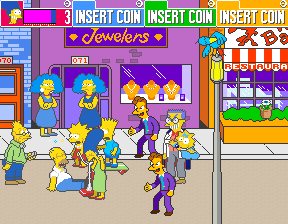 The Simpsons Arcade Game
