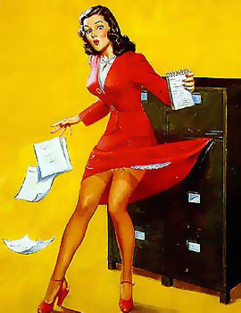 cartoline d'epoca - pinups