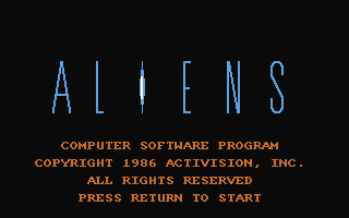Aliens  c64